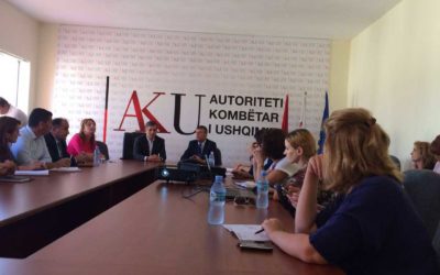 Takim me Inspektoratin Shtetëror të Shëndetësisë dhe Autoritetin Kombëtar të Ushqimit për inspektimet online
