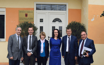 Takim pune me Inspektoren e Përgjithshme për Administratën Franceze dhe Përfaqësuesve të Projektit të Binjakëzimit