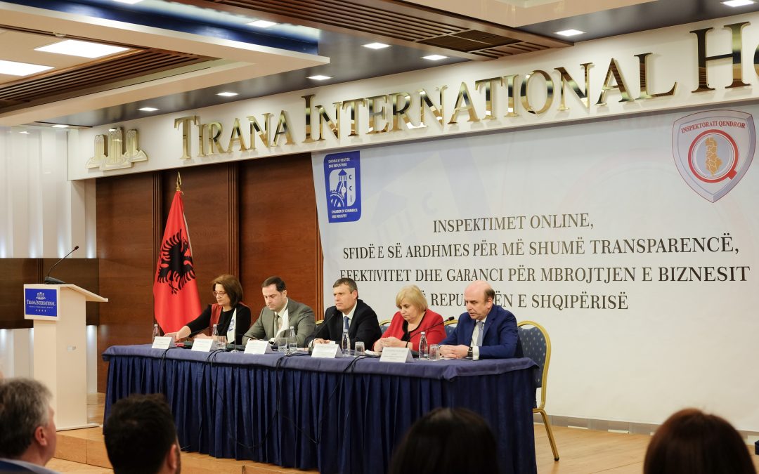 Inspektimet online, sfidë e së ardhmes për më shumë transparencë, efektivitet dhe garanci për mbrojtjen e biznesit në Republikën e Shqipërisë