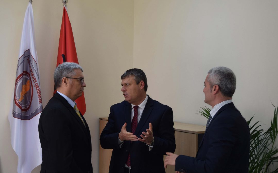 Takim i Inspektorit të Përgjithshëm me Ambasadorin dhe Zëvendës Ambasadorin e Republikës së Turqisë në Tiranë